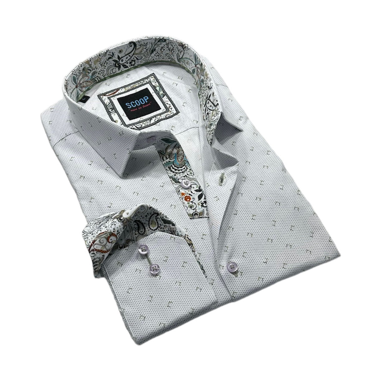 Scoop shirt for men