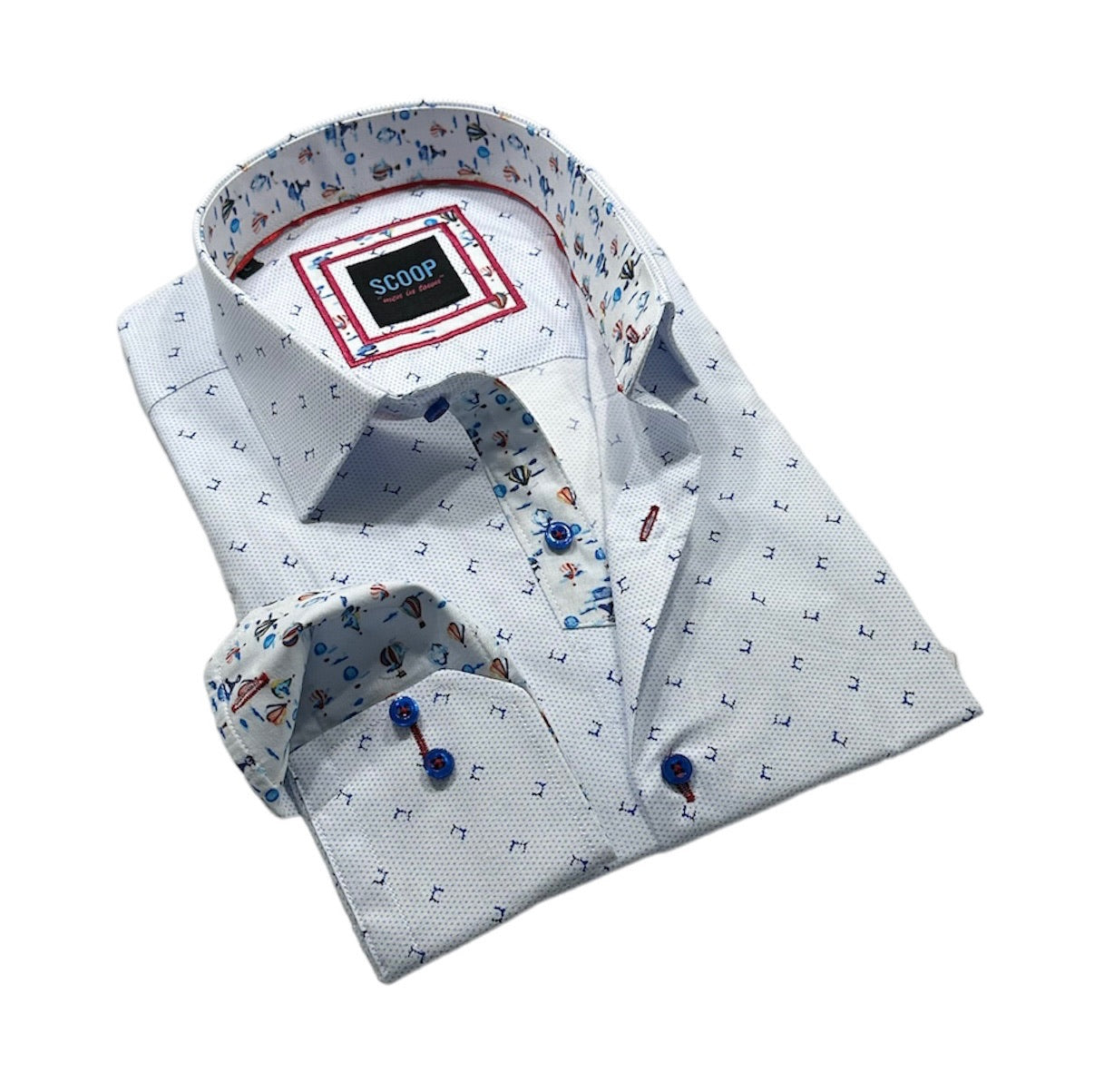 Scoop shirt for men