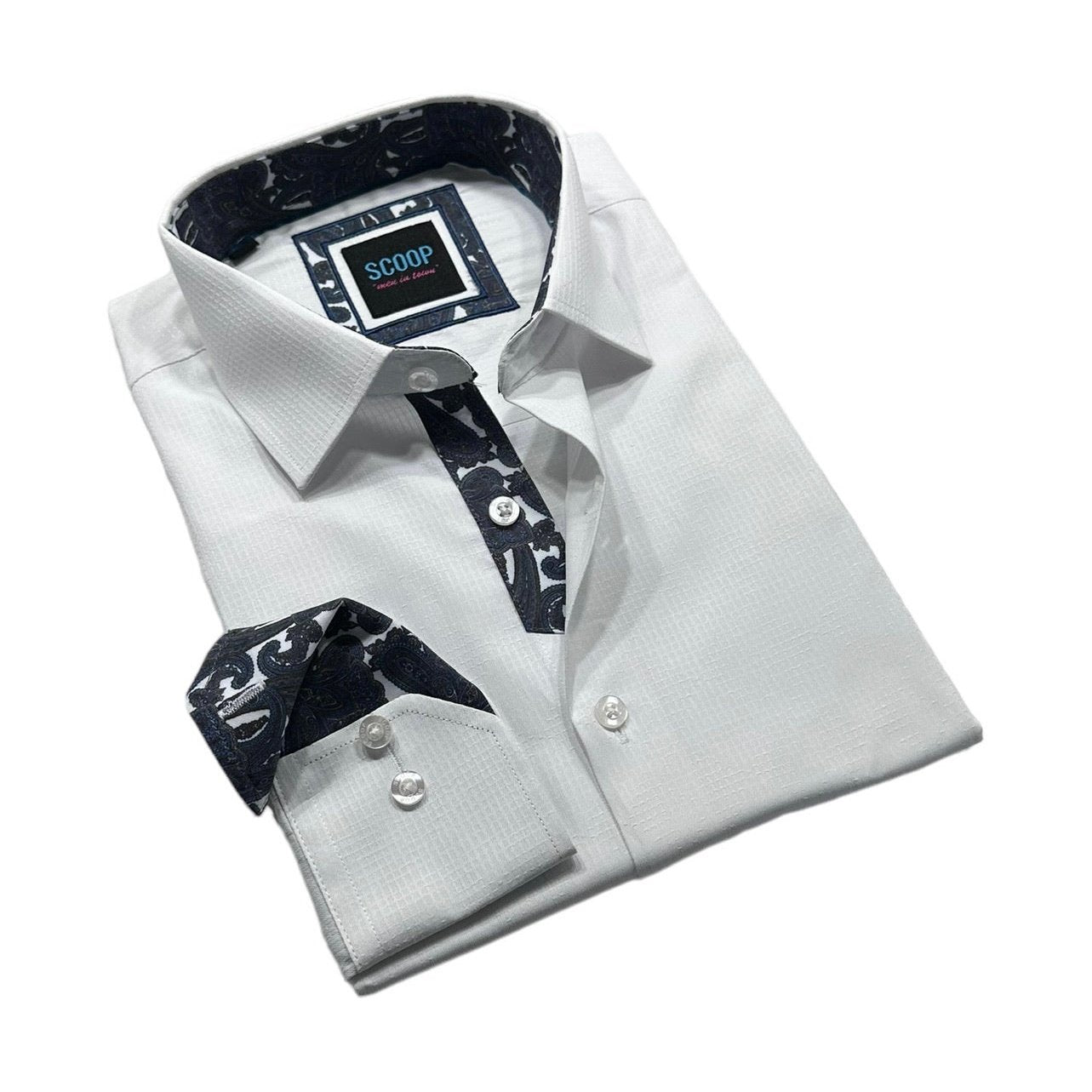 Scoop shirt for men