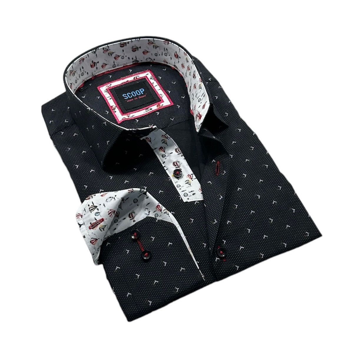 Scoop shirt for men