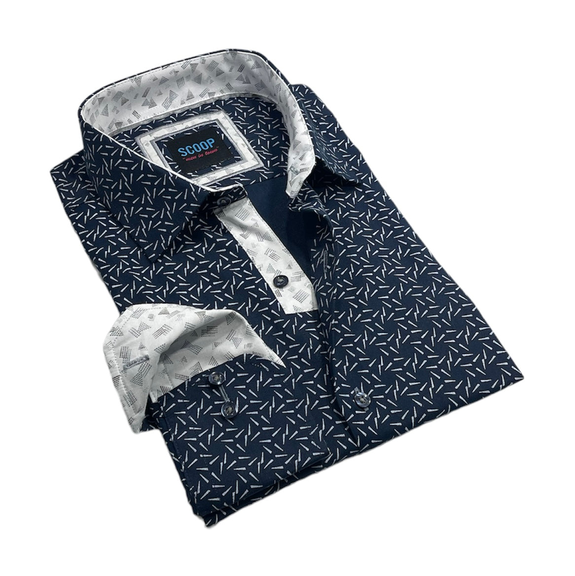 Scoop shirt for men