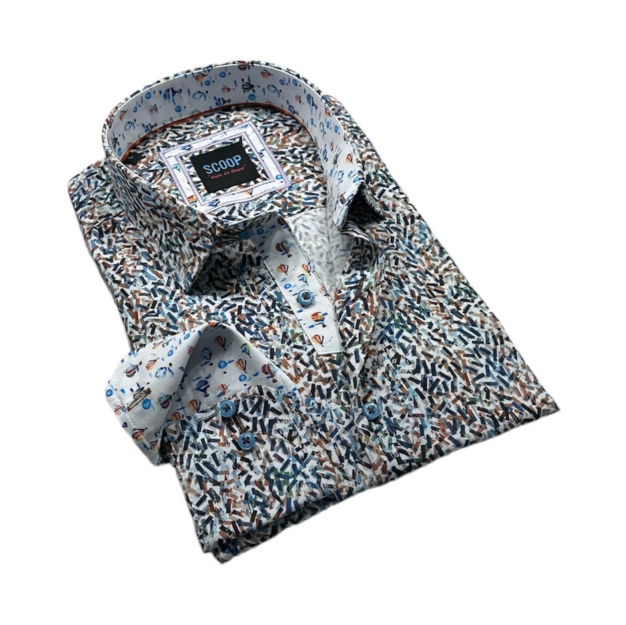 Scoop shirt for men