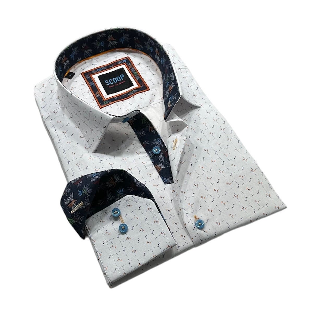 Scoop shirt for men